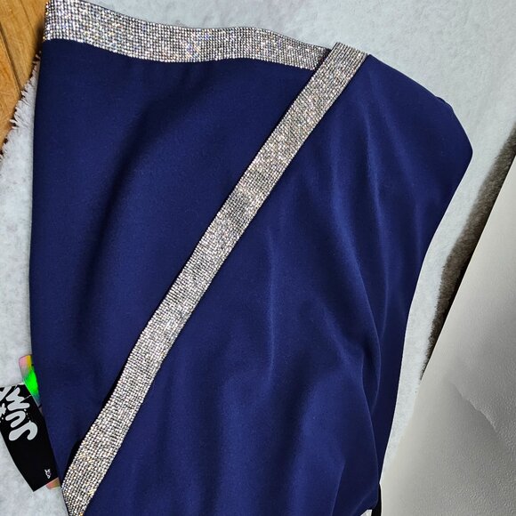 BCX | NWT | Medium | Blue Embellished Mini Cocktail/Homecoming/Prom Dress - Picture 6 of 6